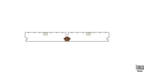 Терасна дошка з термососни Luna Deck 2 Profix 2 26&times;117 00150 фото